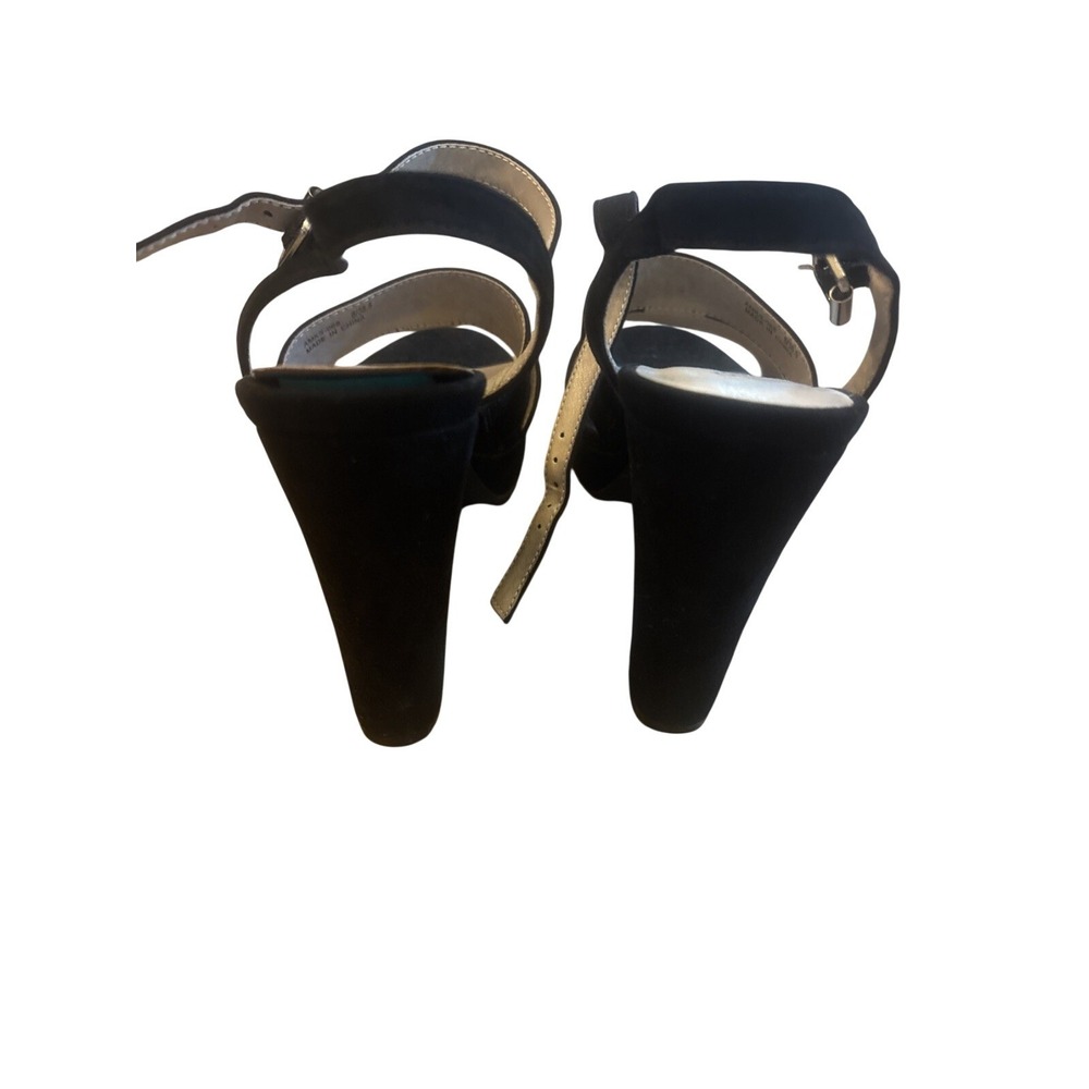 Women's Chinese Laundry Thorie Ankle Strap Platform Sandals Black Size 8 - Picture 3 of 5